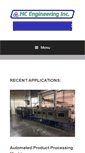 Mobile Screenshot of mcengineeringinc.com
